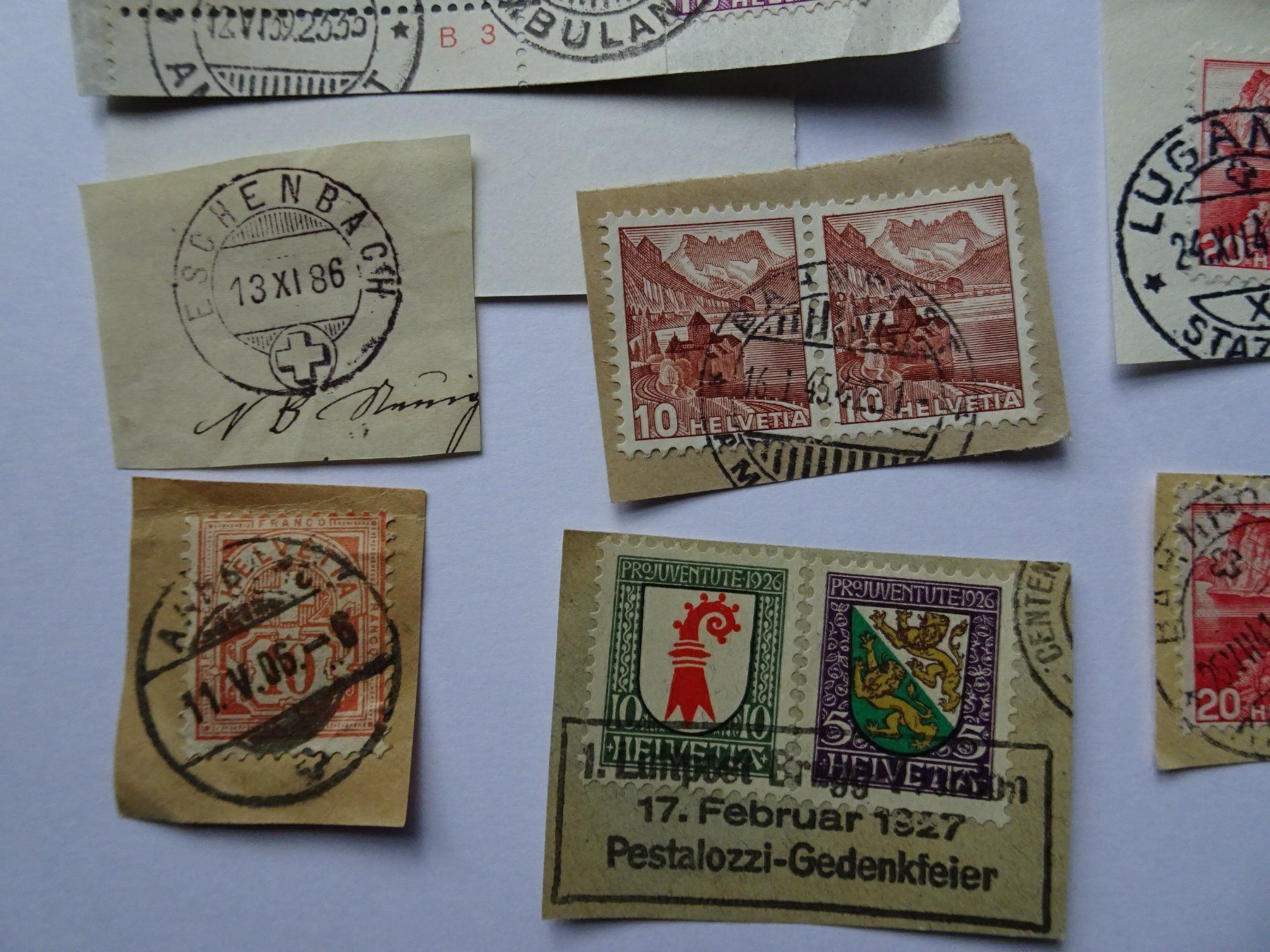 Tutti i francobolli: Ab 1886 – Usato da Aadorf venduto da Chnorli-Furz 3