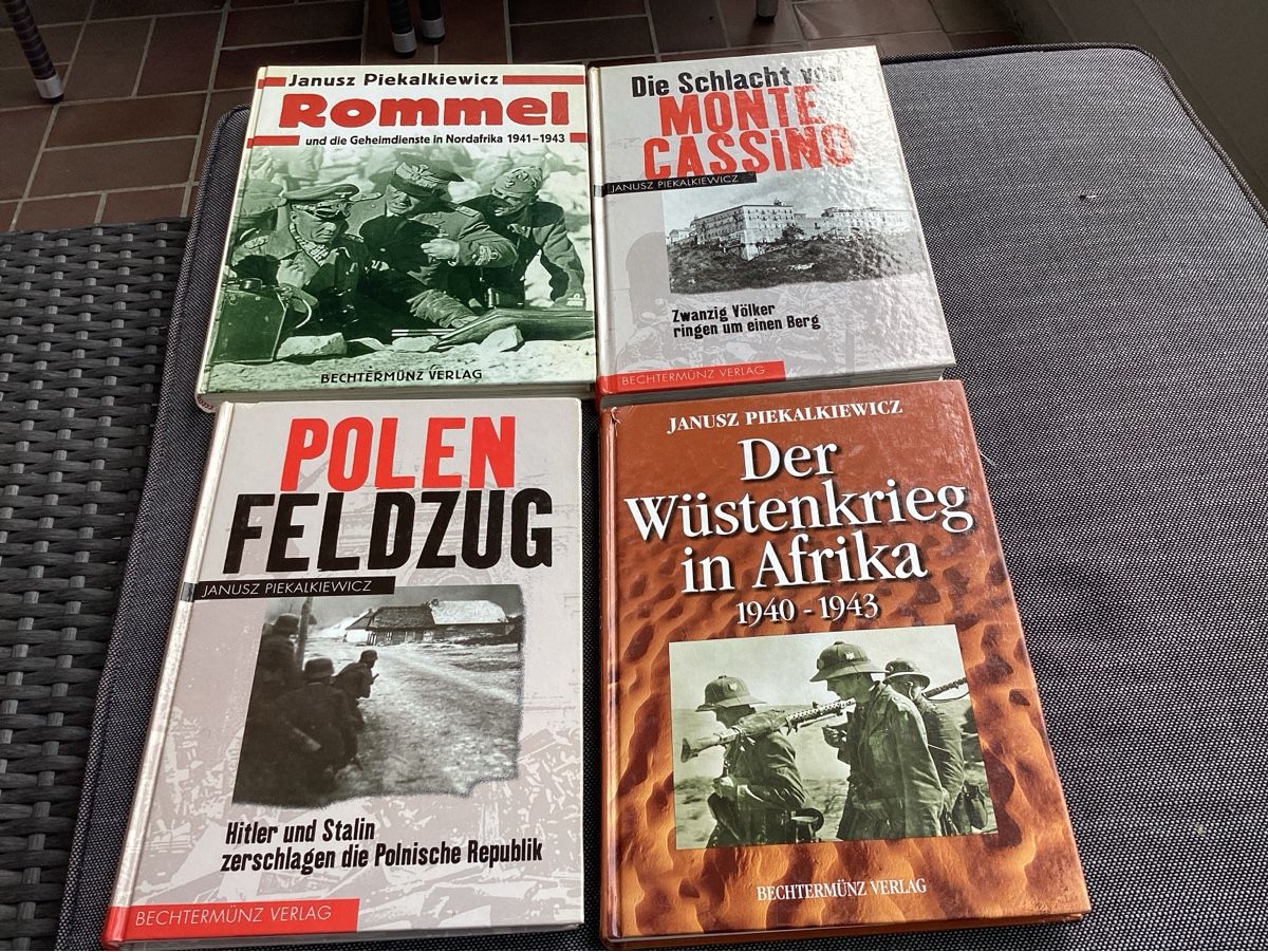 Libri: 4 Bücher 2 WK von Janusz Piekalkiewicz – Usato da Rudolfstetten venduto da Gwyneth2