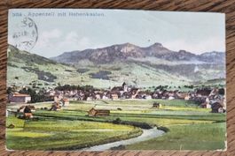 Appenzell Hohen Kasten 1920, n.Rehtobel z. O.Lutz Aufseherin