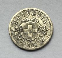 1851 10 Rappen  -vz