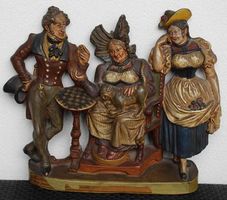 SOHN Anton / HESS Hieronymus. Zizenhausener Figur KUPPLERIN