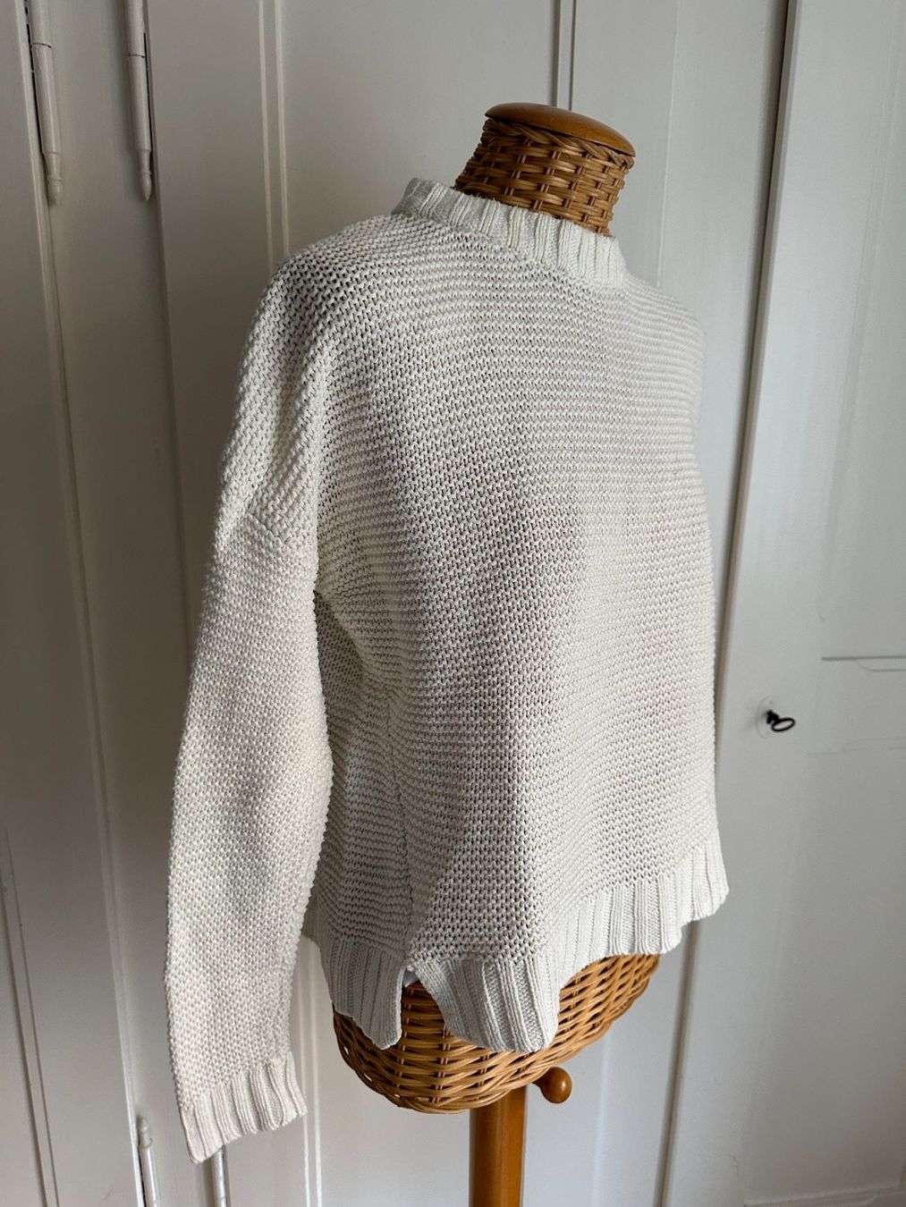 Mango Maglioni & Felpe: MANGO - Strickpullover weiss S – Usato da Zürich venduto da Diazaio 1