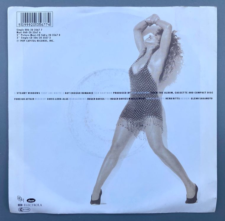 TINA TURNER - STEAMY WINDOWS (Gebraucht) in für CHF 5 – mit Lieferung ...