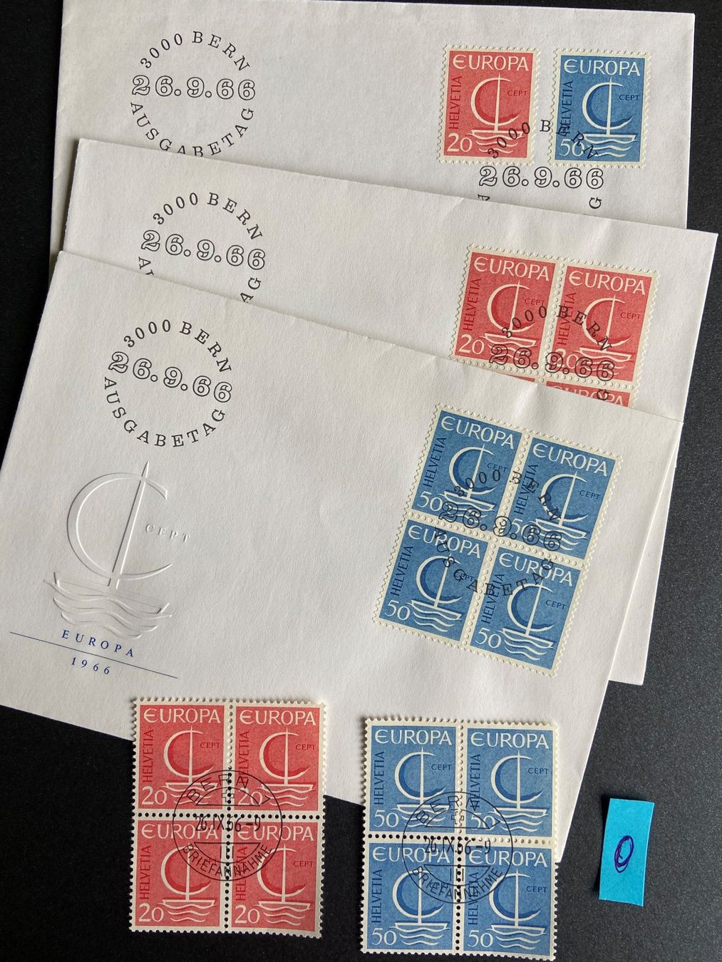 Tutti i francobolli: Lot FDC ET Europa -Marken + 4er Blocks – Usato da Böckten venduto da Hansi36 1