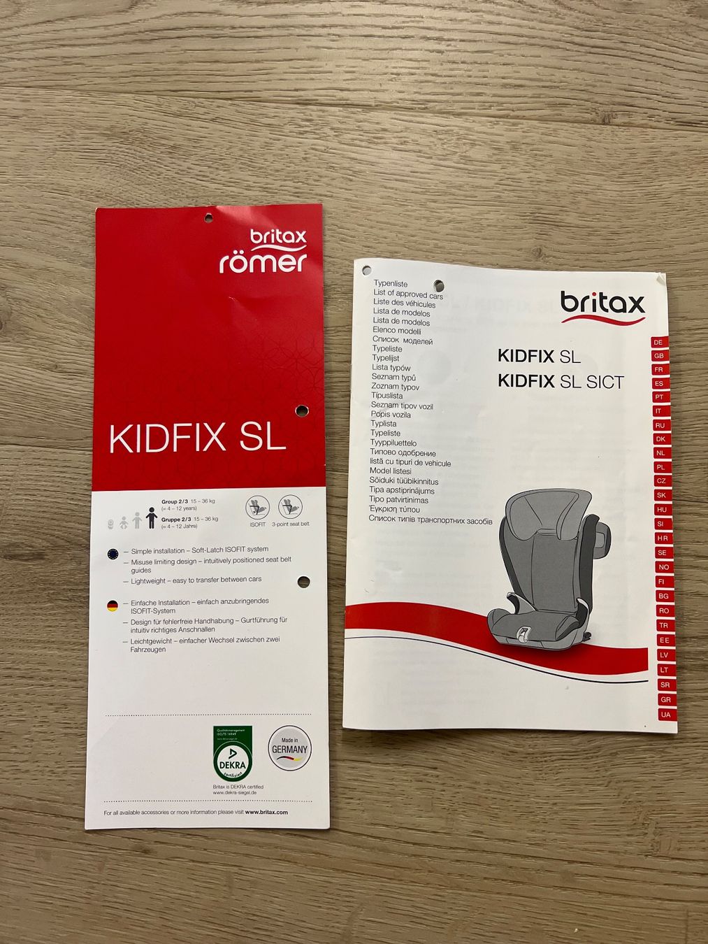 Britax Römer Seggiolini per auto: Kindersitz Britax Römer mit Isofix aus erster Hand – Usato da Halten venduto da enilin 8