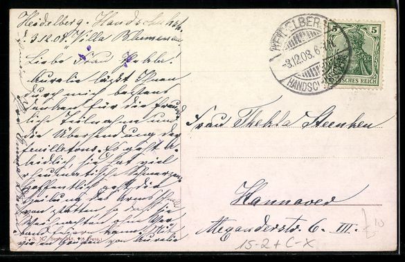 Ansichtskarten: Schaffhausen, Zeppelin über dem Rheinfa – Gebraucht aus Berlin von bartko-reher 1