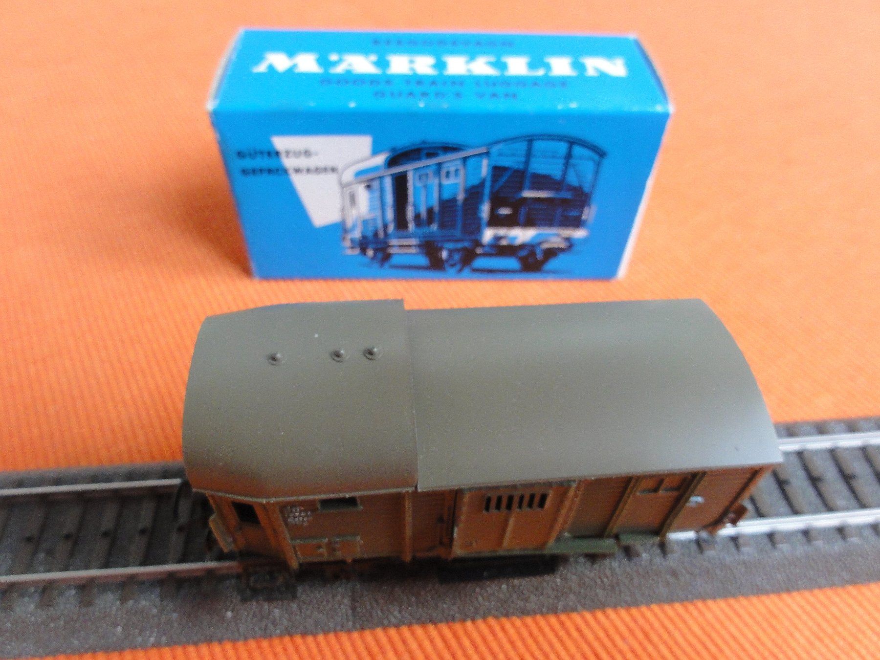Märklin Modellini di ferrovie: Märklin 4600 Güterzug - Gepäckwagen – Nuovo e nell'imballaggio originale da Ebikon venduto da 2297 1