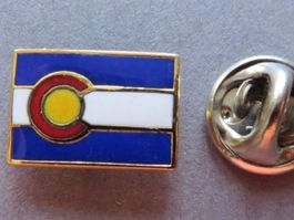 PIN, LÄNDER FLAGGE COLORADO STATE FLAG