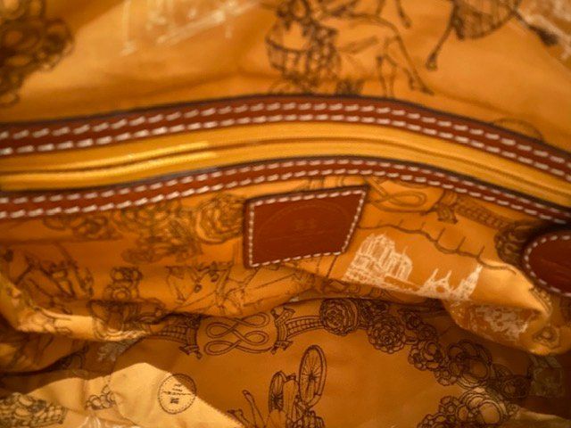 Lancel Borse da donna: Lancel Daligramme Paris Ledertasche, Cognac Braun – Usato da Nuerensdorf venduto da ghi_b7xs 6