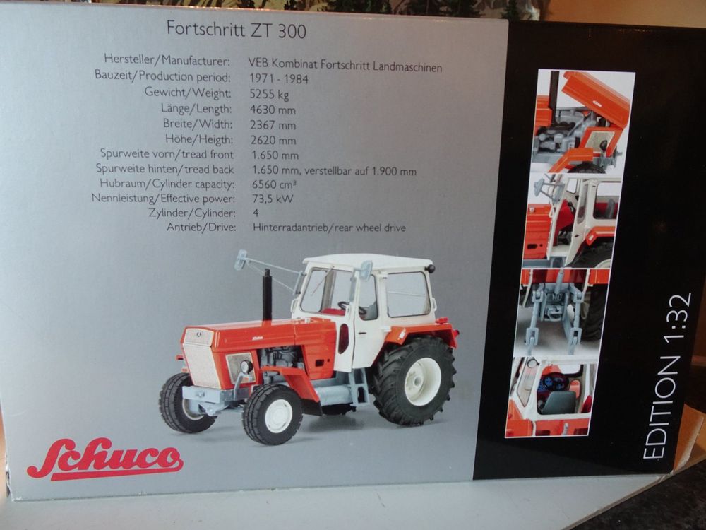 Schuco 132 Fortschritt ZT 300 Traktor Kaufen auf Ricardo