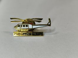 Anstecknadel Helimission Helikopter 