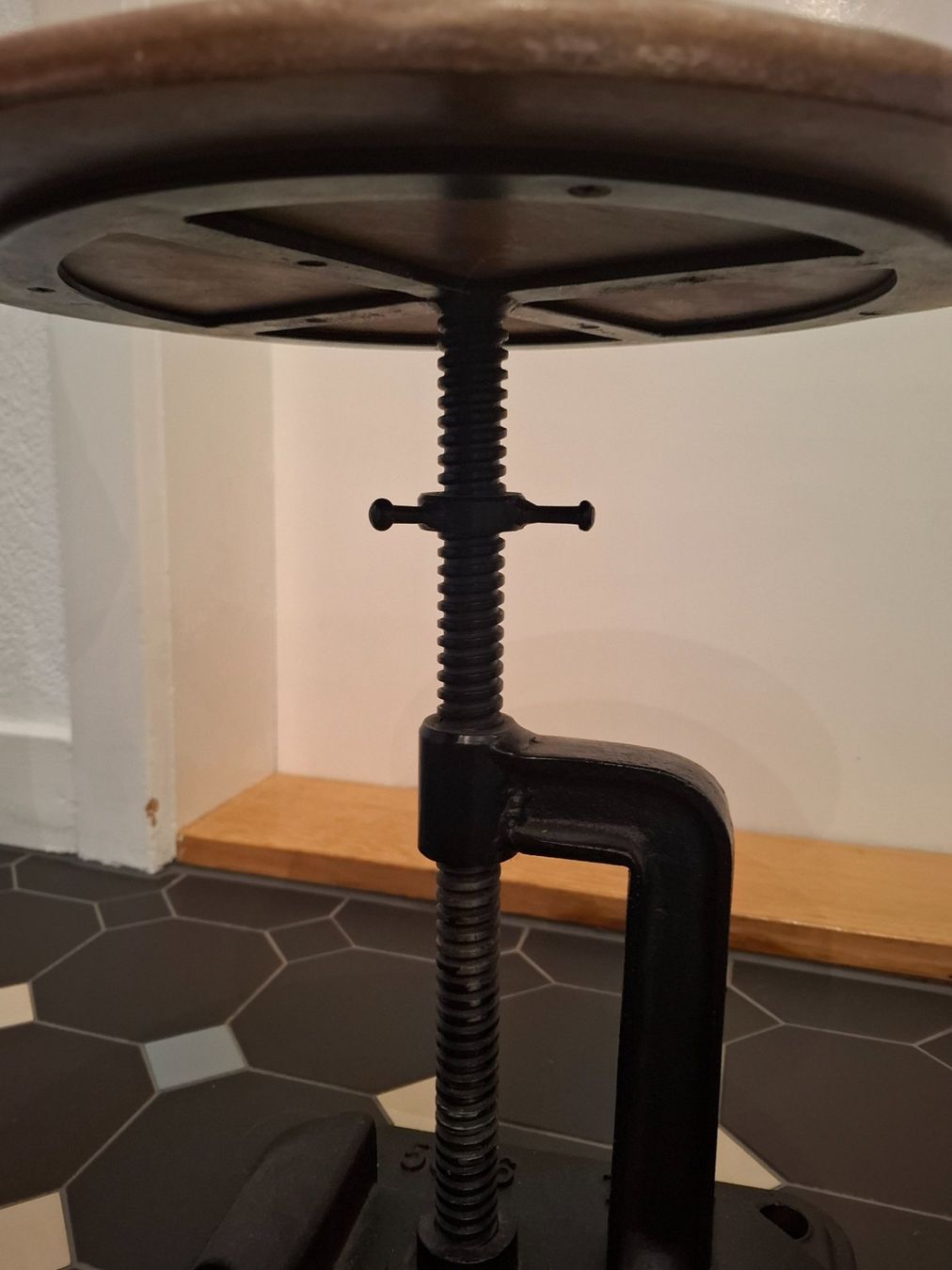 Sgabelli: Vintage Hocker - Drehhocker – Usato da Bern venduto da Fremu 1