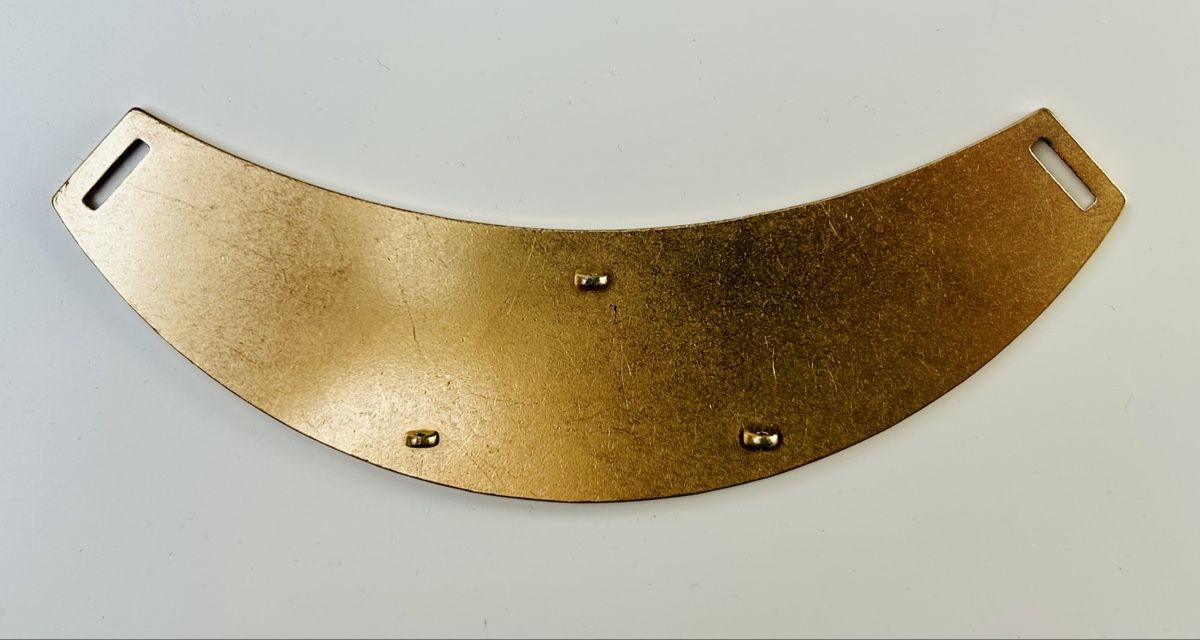 Catenine: Goldfarbene Statement Kragen- Halskette – Nuovo (secondo la descrizione) da Bern venduto da Chuerbis 1