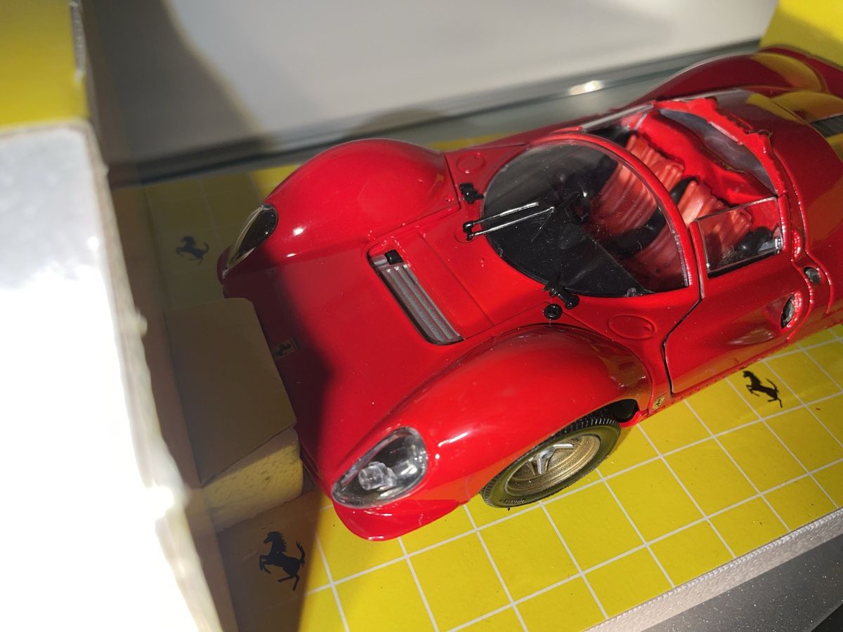 Ferrari Modellautos: Ferrari 330 P4 Modellauto 1:18 Jouefevolution als Mans 69 – Neu (gemäss Beschreibung) aus Siebnen von speedy63 2