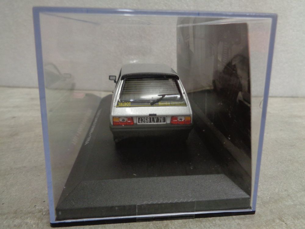 Modèle Réduit Talbot Samba Rallye 1984 Noir - Échelle 1:43, Ixo/Altaya, Boîte D'origine