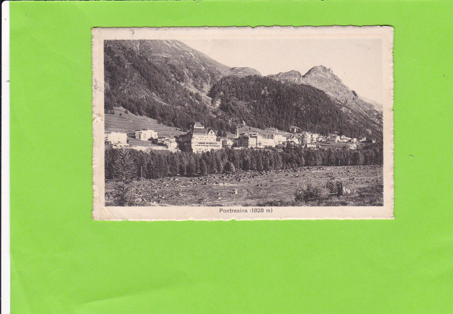 Cartoline postali: Pontresina – Usato da St. Peterzell venduto da neckertal