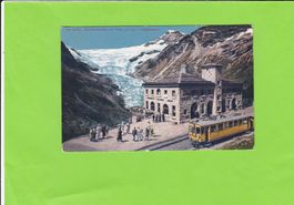 Berninabahn, Alp Grüm, Bahnhofbuffet--belebt