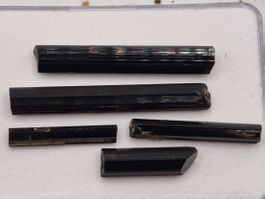 Lot schwarzer Turmalin (Schörl) 20.5ct.