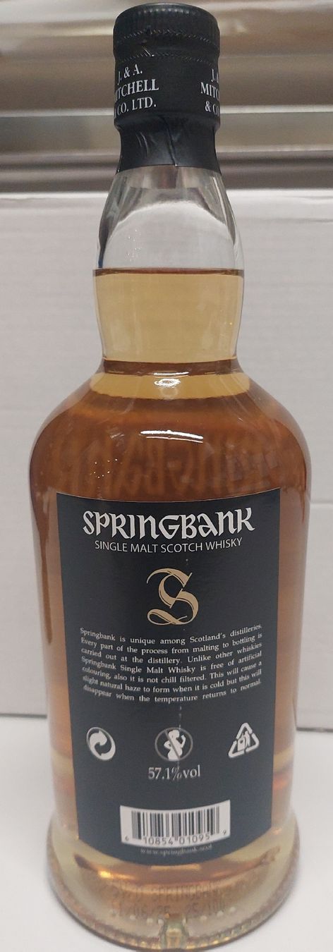 Springbank Bevande alcoliche: Springbank 5yo 100 Proof – Nuovo e nell'imballaggio originale da Luzern venduto da alligator01 1