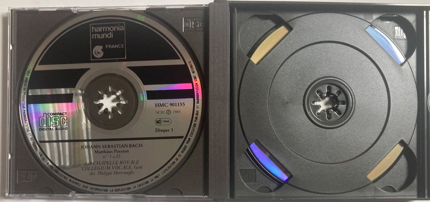CD: J.S. BACH...... - MATTHÄUS PASSION – Usato da Poliez-Pittet venduto da Newtown-Records 5
