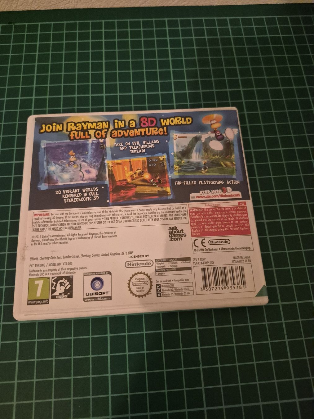 Nintendo Spiele: Rayman 3D Game for Nintendo 3DS – Gebraucht aus Meyrin von Retro-GZ 3