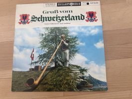LP Gruss vom Switzerland Swiss Folk Music And Yodeling