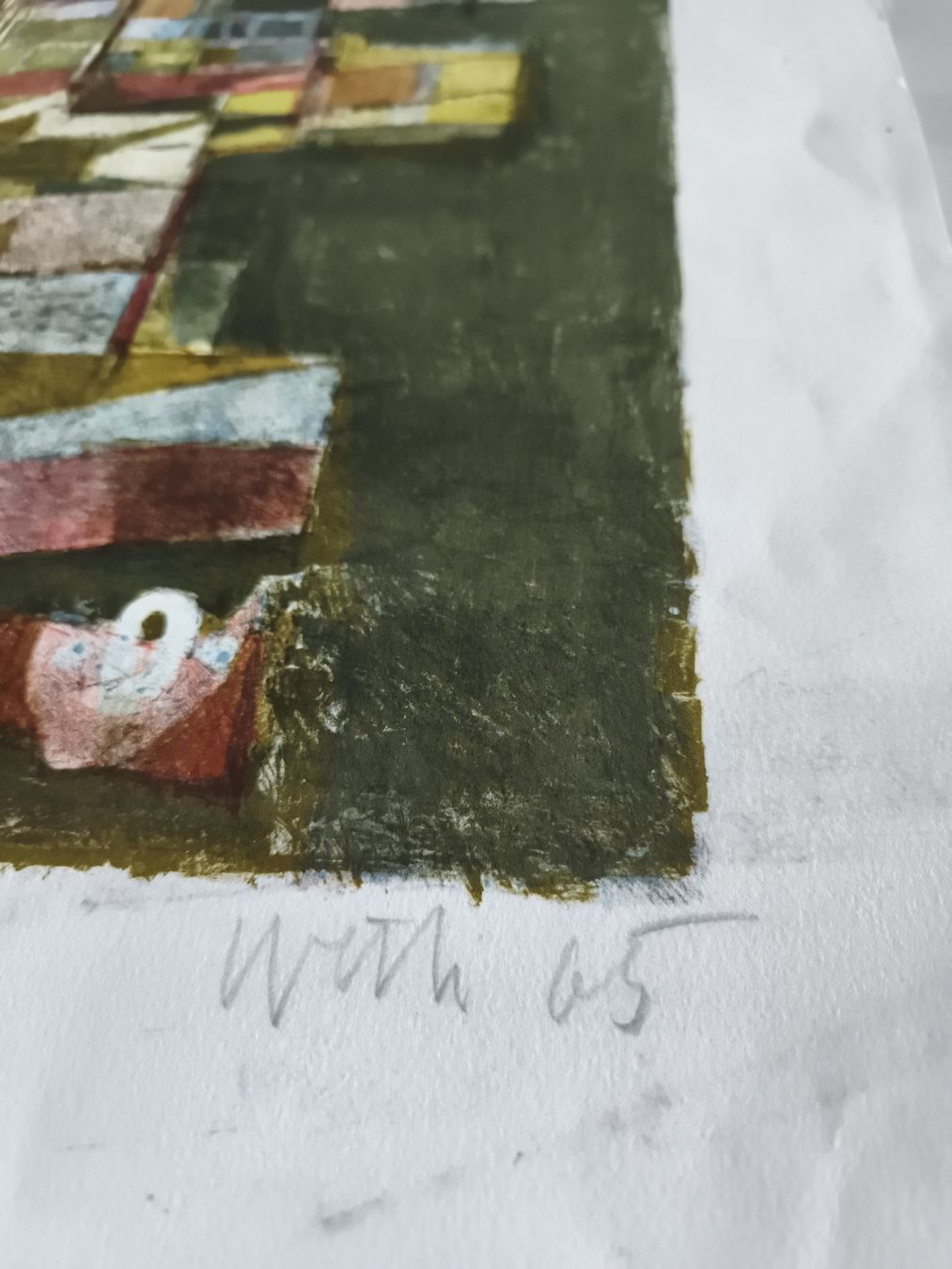 Arts picturaux & lithographies: Lithographie signée et numérotée 47/200, 1965 Witch  – D'occasion à Prilly par jor_x27s 1