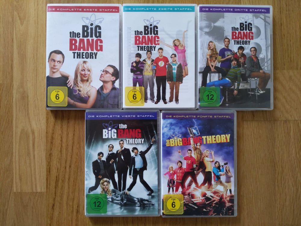 DVD - The Big Bang Theory - Staffel 1-10 (Gebraucht) in Unterseen für ...