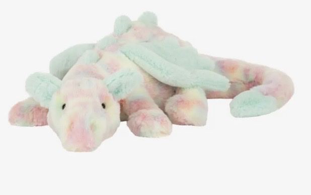 Jellycat Giocattoli: Jellycat Dragon Lazulie – Nuovo (secondo la descrizione) da Glattfelden venduto da Krokus2 3
