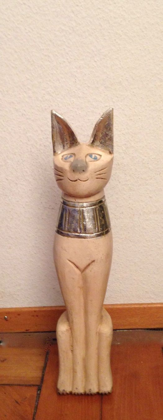 Statuette: Alte Holzkatze – Usato da Zürich venduto da loriana 1