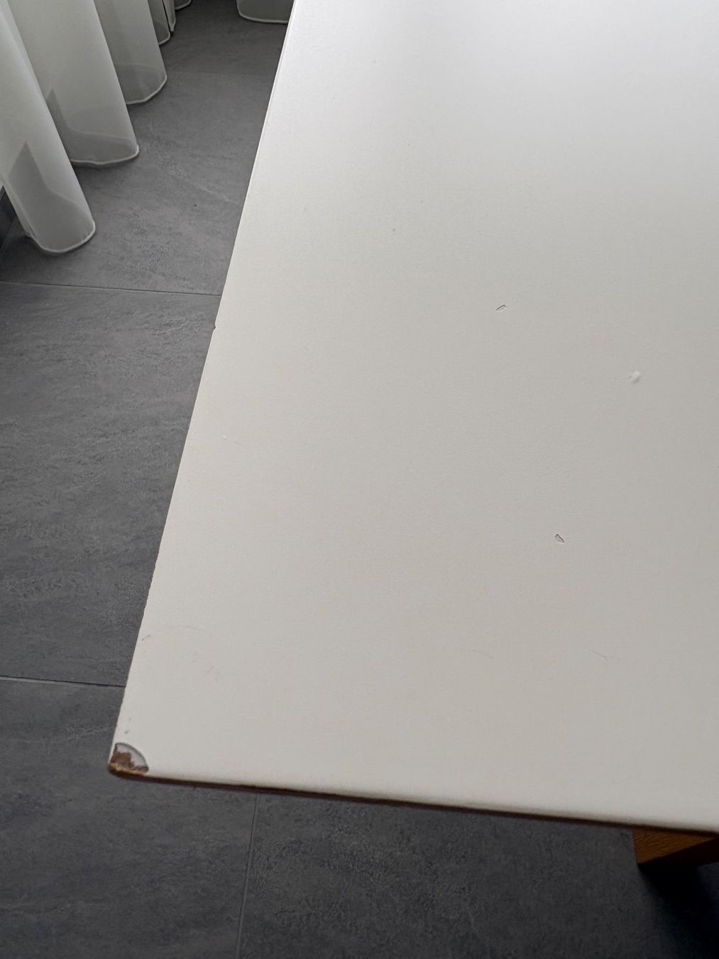 Livique Tavoli: Esstisch Sinthya Weiss Holz, 160cm – Usato da Frauenfeld venduto da GinaS7 4