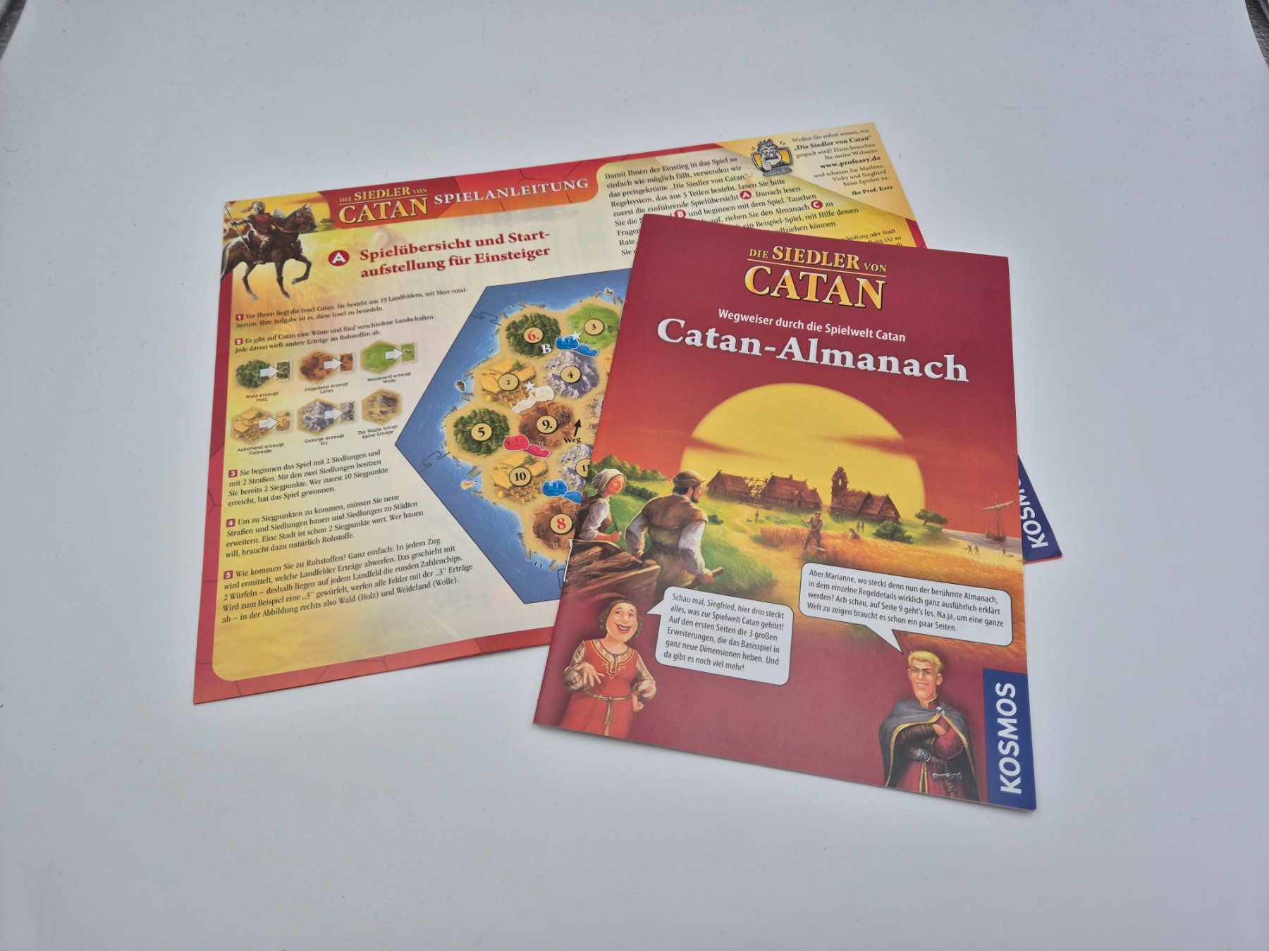 Kosmos Giochi: Die Siedler von Catan Brettspiel – Usato da Ettiswil venduto da beekeper13 2