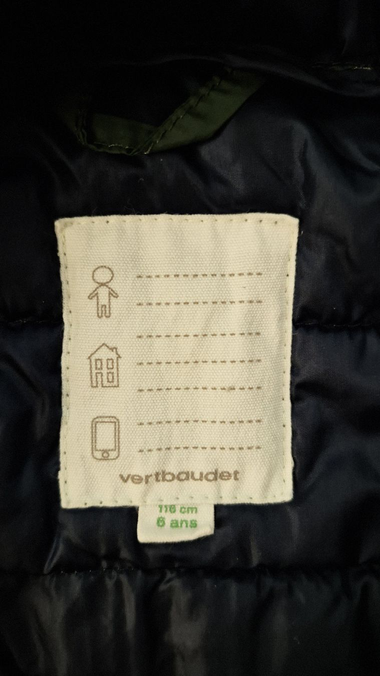 Vertbaudet Giacche & Cappotti: Steppjacke Gr.116 – Nuovo (secondo la descrizione) da Schwellbrunn venduto da PalimPalim03 1