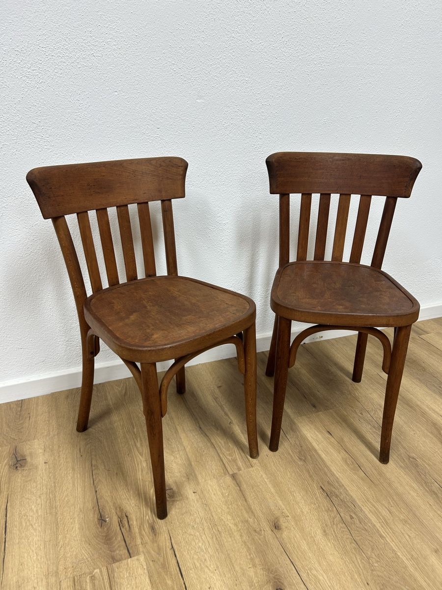 Horgen Glarus Stühle: 2er Set Bistrostühle Horgen Glarus – Gebraucht aus Basel von MoebelSackmann