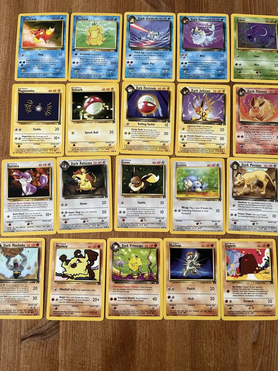Pokémon Carte collezionabili: Pokémon Karten, englisch, Team Rocket, 32 Karten – Usato da Männedorf venduto da Qurop 1