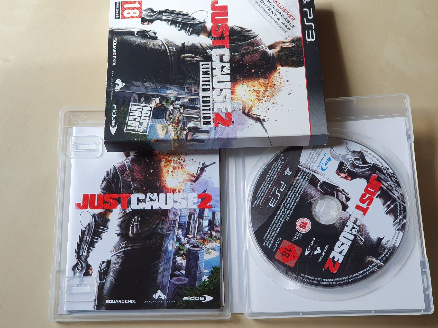Sony Giochi: Just Cause 2 Limited Edition – Usato da Stansstad venduto da collectorsshop 2