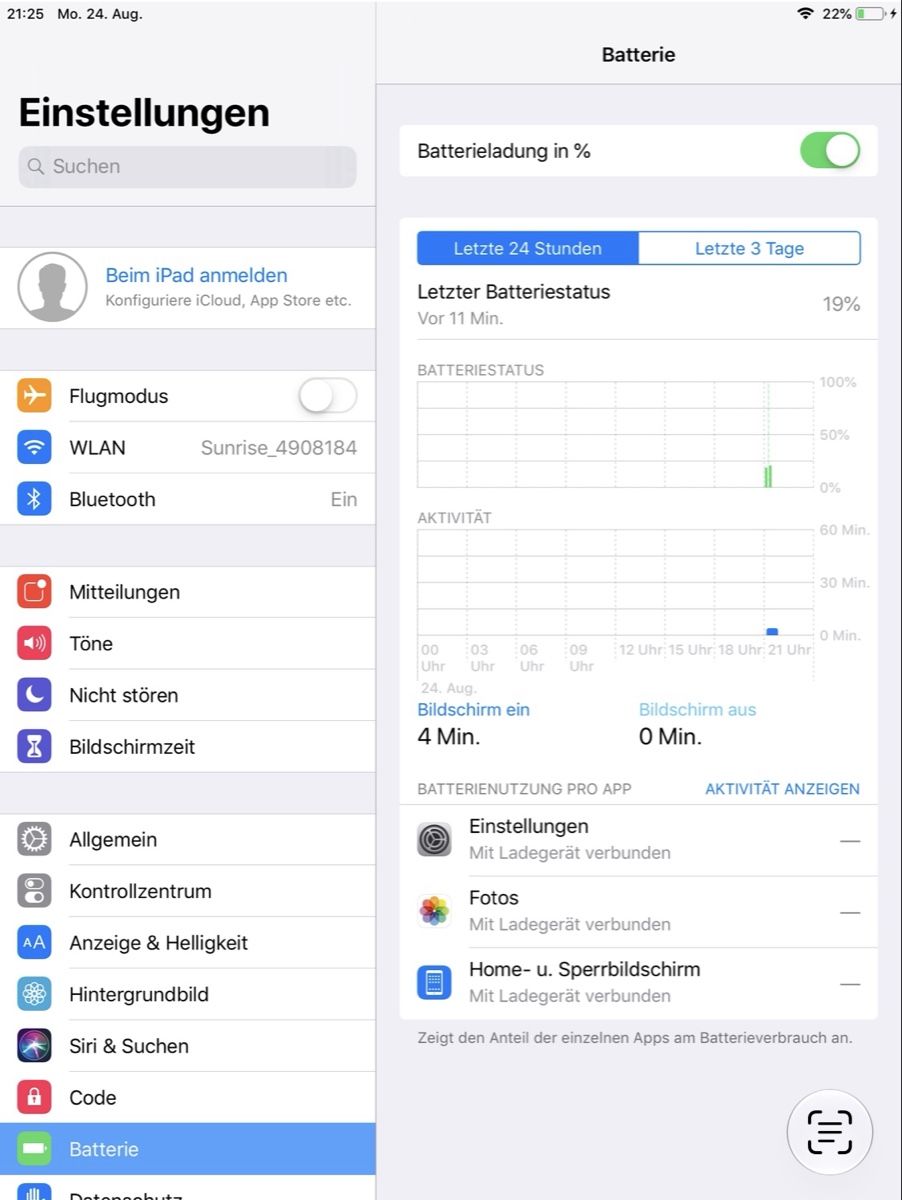 Apple Tablet PC: I Pad Air – Gebraucht aus Samstagern von Norina82 3
