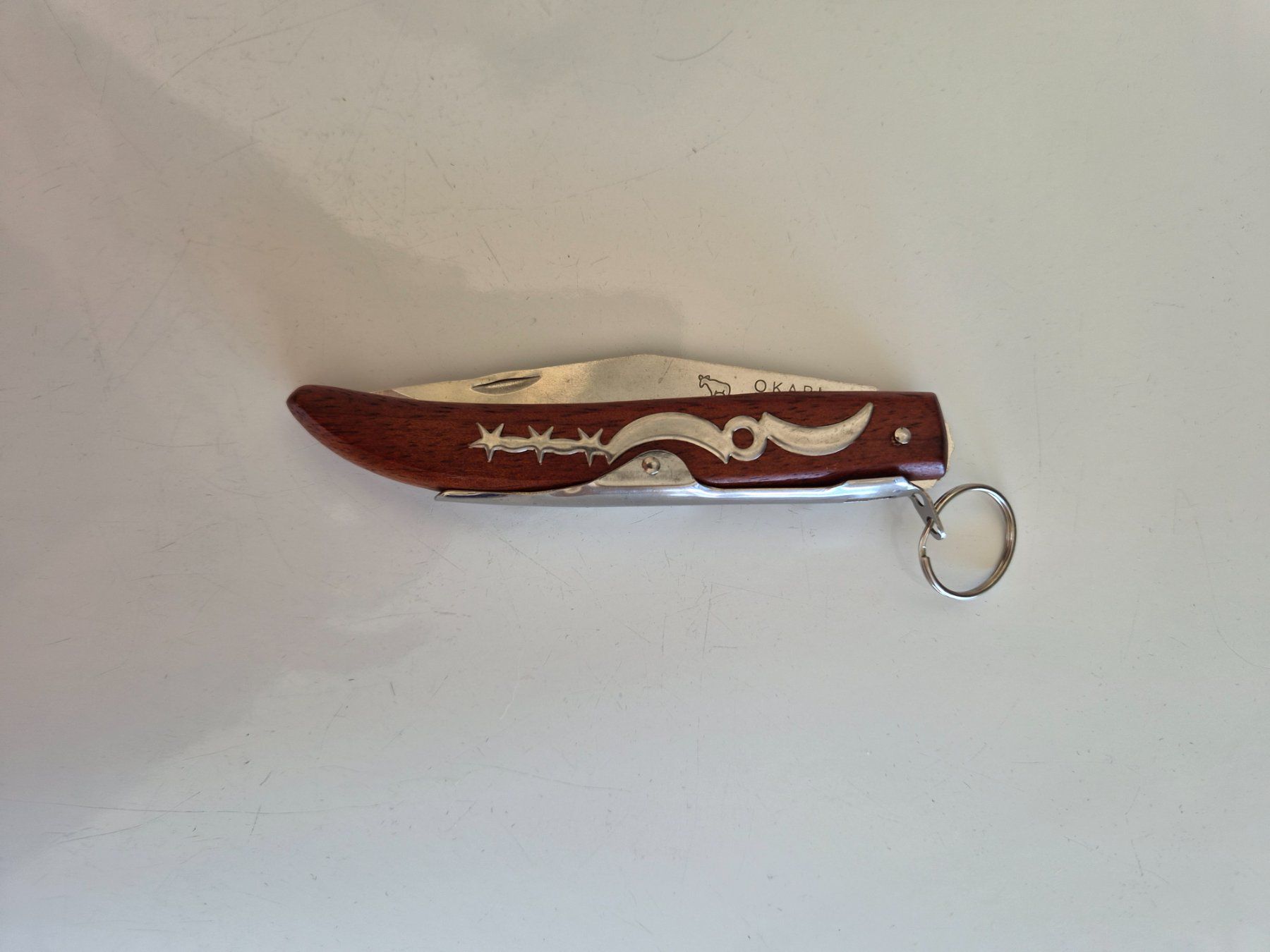 Taschenmesser: Couteau pliant OKAPI. Comme neuf. – Gebraucht aus Vallorbe von Capitaine001