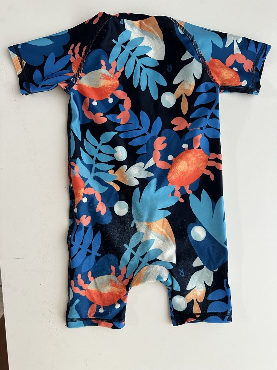 Reima Costumi da bagno: Reima Badeanzug Kurzarm Blau Grösse 80 – Usato da Brugg AG venduto da Keks.und.Kruemel 2