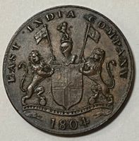 4 Keping - British East India Company - 1804