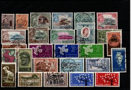 lot de timbres-poste de Chypre 1960-1969
