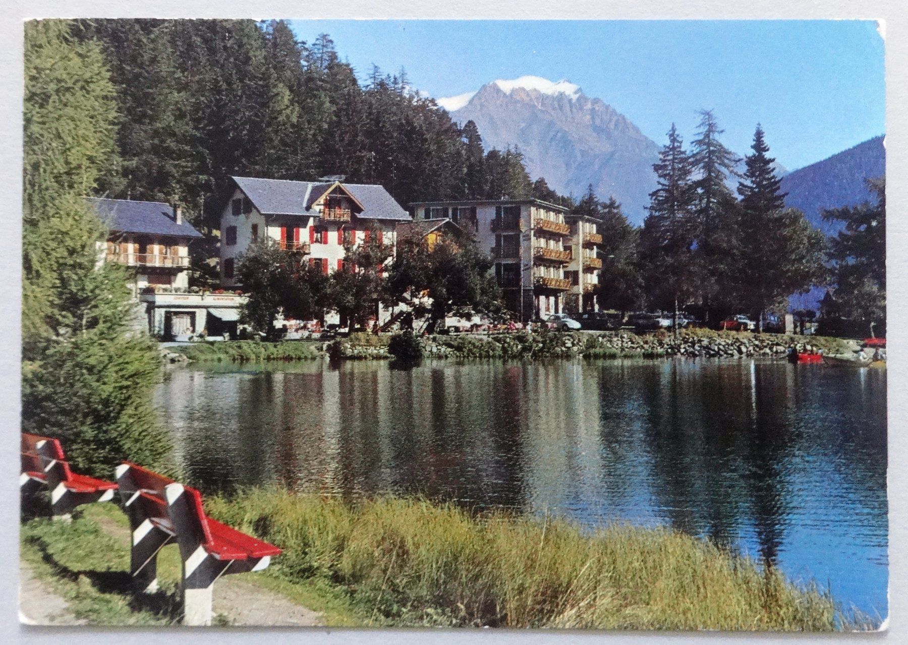 Cartes postales: Champex et le Gd. Combin (4317 m) – D'occasion à Fétigny par Billy2miny