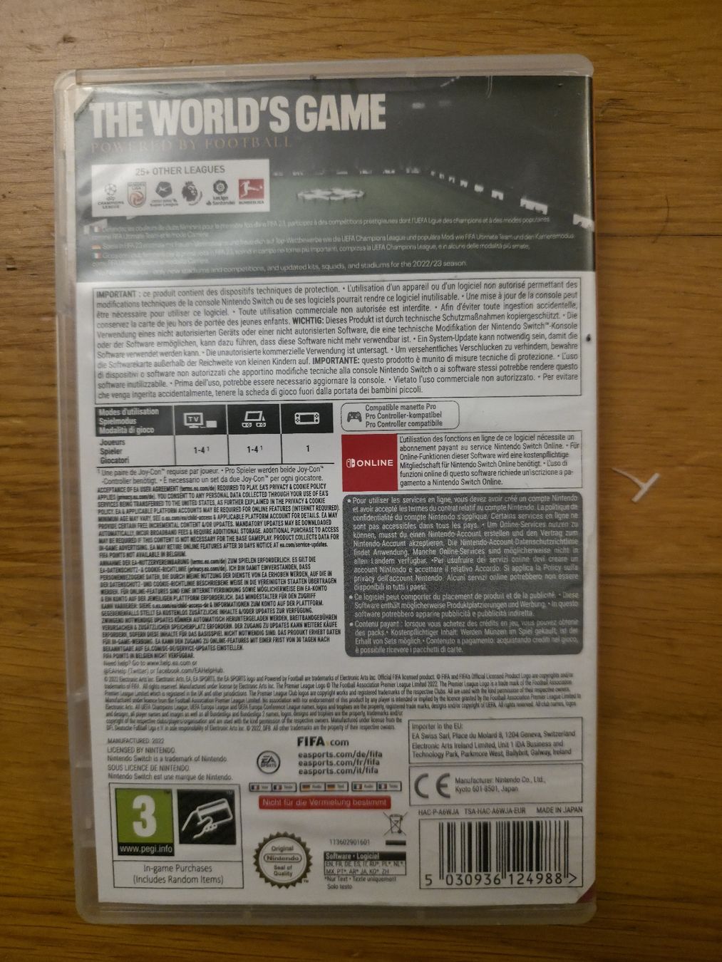 Nintendo Giochi: FC Fifa 23 - Nintendo Switch  – Usato da Zürich venduto da jabo22 1