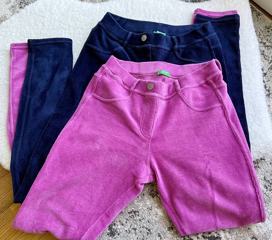 Benetton Pantaloni: 2x Benetton Jeggings Gr.176 – Usato da Wilen b. Wollerau venduto da chocolady