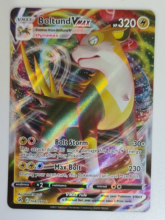 Pokemon Boltund Vmax 104/264 Englisch | Kaufen Auf Ricardo