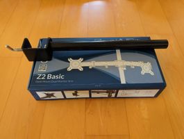 Arctic Z2 Basic Dual Monitorarm Tischhalterung schwarz