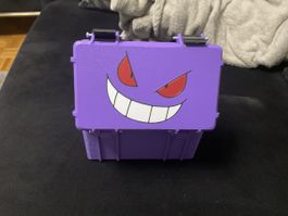 👻 Pokémon Gengar Toploader-Aufbewahrungsbox | 3D-Druck