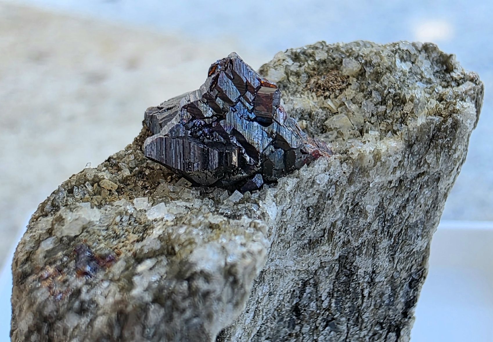 Minerali & Pietre curative: Binnta Mineralien Knopfrutil gross Rarität Hochglanz 1cm – Usato da Glis venduto da nbu_65ys 4