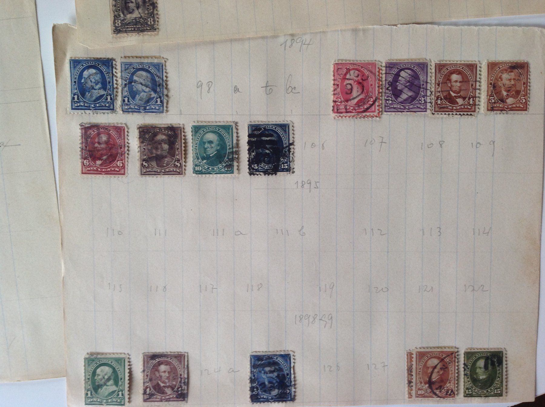 Alle Briefmarken: timbre USA 30.8.6 – Gebraucht aus Vuiteboeuf von broticaire 3