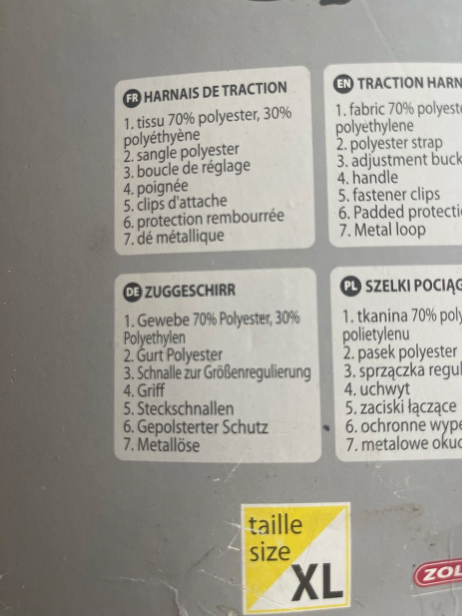 Guinzagli & Collari: Zuggeschirr Hund  – Nuovo e nell'imballaggio originale da Hofstetten SO venduto da benji2000 2
